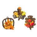 Winterland Winterland WL-WF3PK-PMK-12 12 in. Decorated Wall Frames; Set of 3 WL-WF3PK-PMK-12